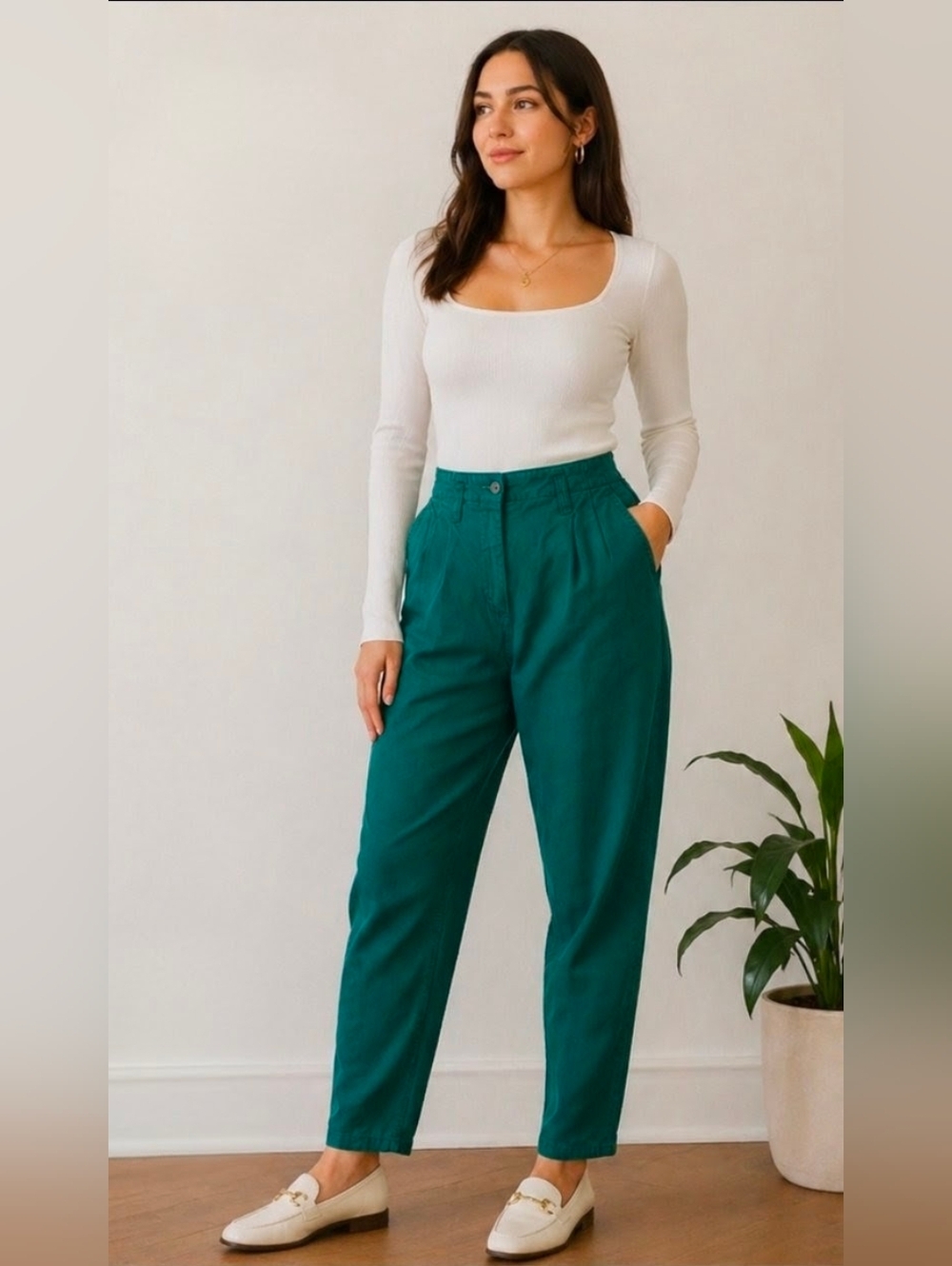 Vintage The Limited Tapered Pants Size 4